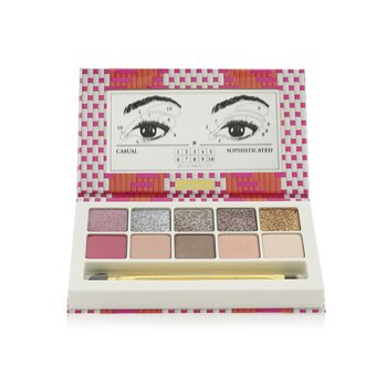 Lancôme Cafe Bonheur La Palette (10x Eye Shadow) (Limited Edition) - #01 LAddition Sil Vous Plait