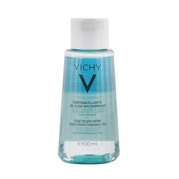 Vichy Removedor de maquiagem para olhos à prova dágua bifásico Purete Thermale