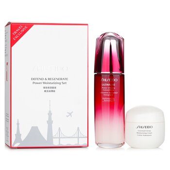 Conjunto Hidratante Defend & Regenerate Power: Ultimune Power Infusing Concentrate N 100ml + Creme Hidratante Essential Energy 50 ml