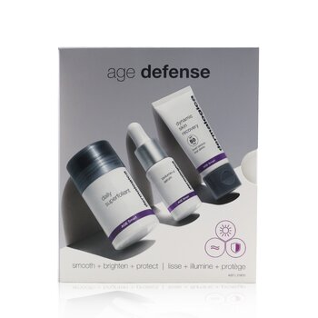 Age Defense Kit: Daily Superfoliant 13g+ Biolumin-C Serum 10ml+ Dynamic Skin Recovery SPF 50 12ml