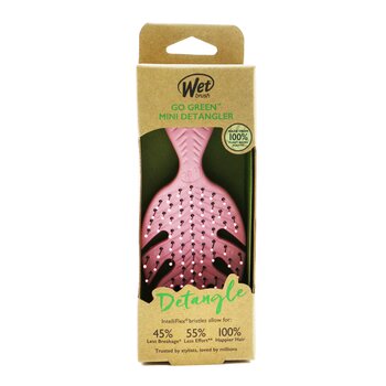 Pincel Molhado Go Green Mini Detangler - # Pink