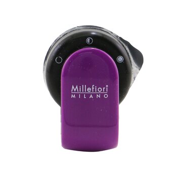 Millefiori Go Car Air Freshener - Sandalo Bergamotto (Purple Case)