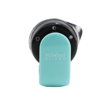Millefiori Go Car Air Freshener - Sandalo Bergamotto (Purple Case) 4g/0.14oz
