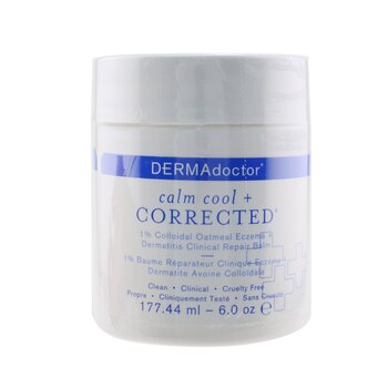 Calm Cool + Corrected 1% Colloidal Oatmeal Eczema + Dermatitis Clinical Repair Balm
