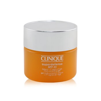 Clinique Superdefense SPF 40 Fadiga + Gel Multicorretor 1ºs Sinais de Idade