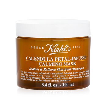 Kiehls Máscara calmante com infusão de pétalas de calêndula