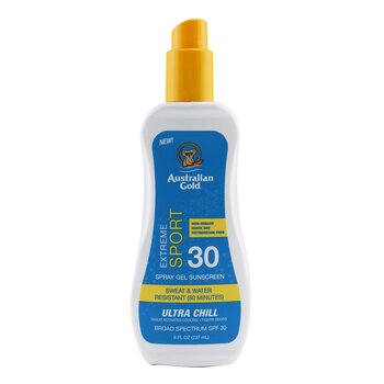 ouro australiano Gel spray Extreme Sport Ultra Chill SPF 30