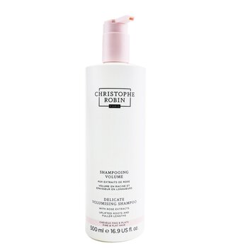 Christophe Robin Delicate Volumising Shampoo with Rose Extracts - Fine & Flat Hair