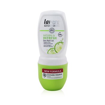 Lavera Deo Roll-On (Natural & Refresh) - Com Limão Orgânico e Minerais Naturais