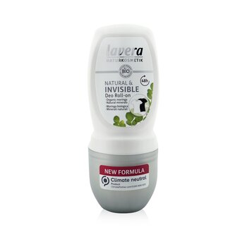Deo Roll-On (Natural & Invisible) - With Organic Moringa & Natural Minerals