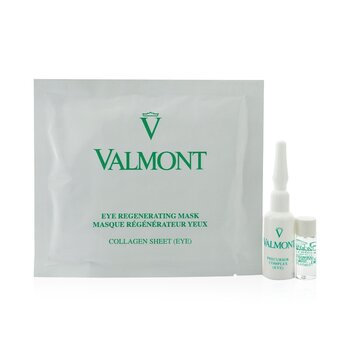 Valmont Máscara Regeneradora de Olhos: Folha de Colágeno para os Olhos + Complexo Precursor + Pós Tratamento de Colágeno