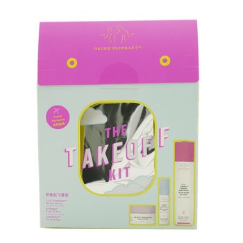 O Kit TakeOff: TLC Framboos Night Serum 50ml+ B-Hydra Serum 8ml+ Lala Retro Chantilly 15ml