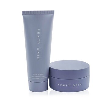 FENTY SKIN The Body Duo Set: Buff Ryder Exfoliating Body Scrub 57g + Butta Drop Whipped Oil Body Cream 75ml