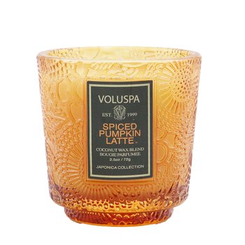 Voluspa Petite Pedestal Candle - Spiced Pumpkin Latte
