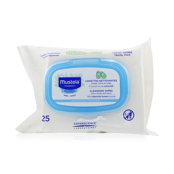 Mustela Avocado Cleansing Wipes (Travel Size)