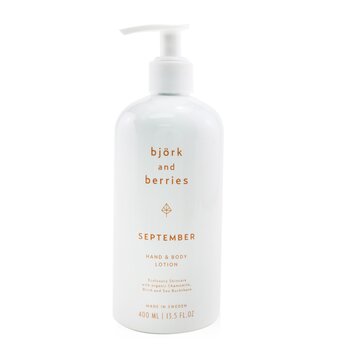 Björk & Berries September Hand & Body Lotion