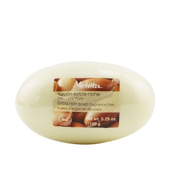 Melvita Sabonete Extra Rico com Óleo de Argan - Sem Fragrância