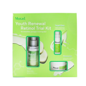 Youth Renewal Retinol Trial Kit: Retinol Youth Renewal Serum 15ml + Retinol Youth Renewal Eye Serum 5ml + Retinol Youth Renewal Night Cream 15ml