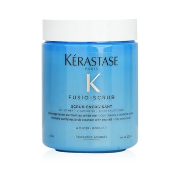 Kerastase Fusio-Scrub Scrub Energisant Intensely Purifying Scrub Cleanser with Sea Salt (Oily Prone Scalp)