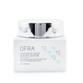 Cosméticos OFRA Esfoliante facial e corporal radiante