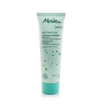 Melvita Nectar Pur Mask & Scrub - Efeito Lama