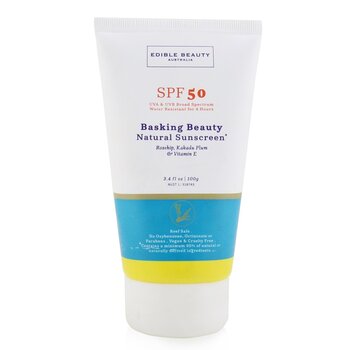 Basking Beauty Natural Sunscreen SPF 50 (Exp. Date 10/2022)