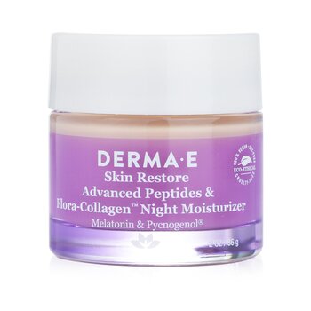 Derma E Skin Restore Advanced Peptides & Flora Collagen Hidratante Noturno