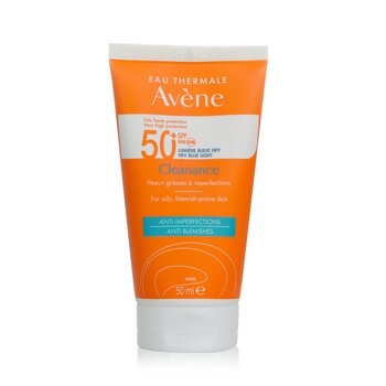 Avene Limpeza Solar de Proteção Muito Elevada SPF50+ - Para Peles Oleosas com Propensão a Manchas