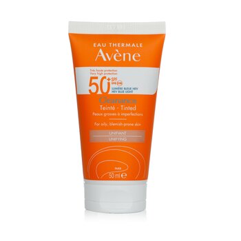 Avene Cor de limpeza com proteção muito alta SPF50+ - para pele oleosa com tendência a manchas