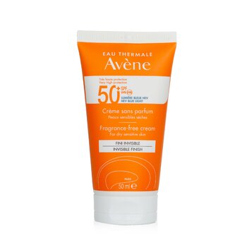 Creme sem fragrância de proteção muito alta SPF50+ - para pele seca e sensível