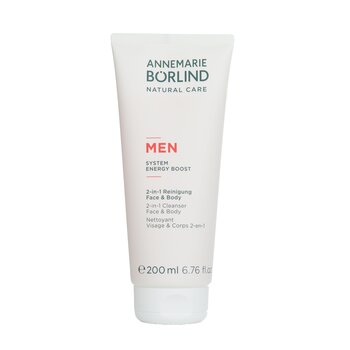 Annemarie Borlind Men System Energy Boost 2-in-1 Cleanser Face & Body