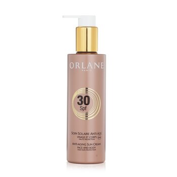 Orlane Creme Solar Antienvelhecimento para Rosto e Corpo SPF30