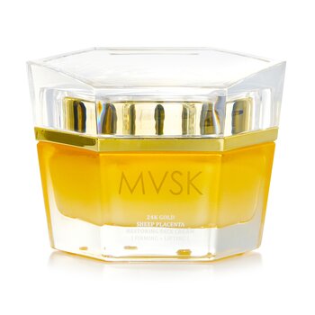 Creme facial restaurador de placenta de ovelha ouro 24K