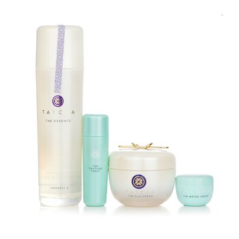 Pacote Essence: The Essence Plumping Skin Softener 150ml + The Silk Cream 50ml + Water Cream 5ml + Texture Tonic 25ml