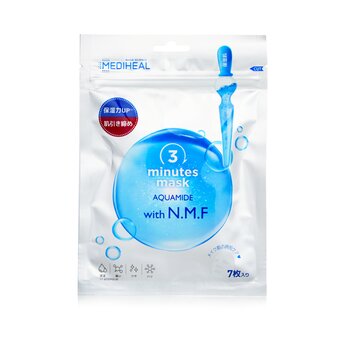 Mediheal Máscara 3 Minutos Aquamide com NMF (versão japonesa)