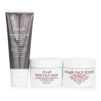 Fresh Conjunto Trio de Máscara Facial Faça Tudo