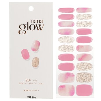 abril coreia Nanaglow Nail Sticker - # GN22