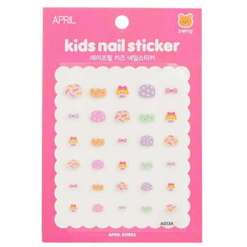 abril coreia April Kids Nail Sticker - # A013K