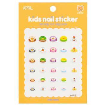abril coreia April Kids Nail Sticker - # A021K