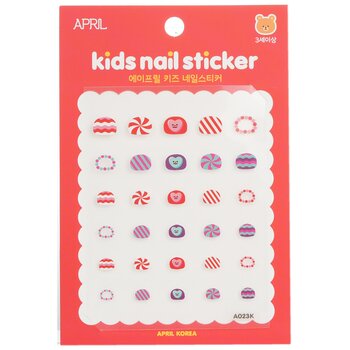 abril coreia April Kids Nail Sticker - # A023K