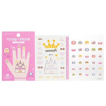 abril coreia April Nail + Hand Tattoo - # ST-08K