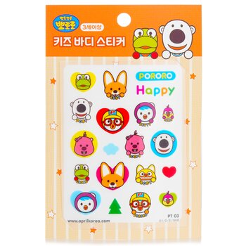 abril coreia Pororo Body Sticker