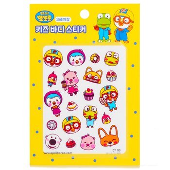 abril coreia Pororo Body Sticker - # CT03