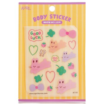 abril coreia April Body Sticker - # AT 03