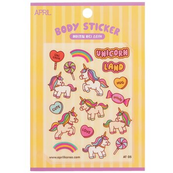 abril coreia April Body Sticker - # AT 05