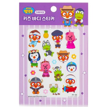 abril coreia Pororo Body Sticker - # PT02