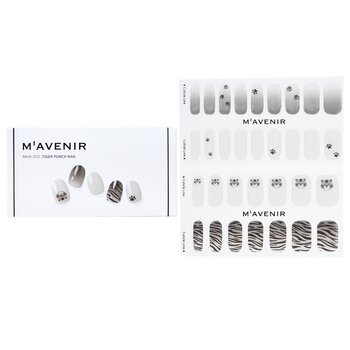 Mavenir Nail Sticker (Patterned) - # Tiger Punch Nail