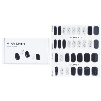 Mavenir Nail Sticker (Black) - # Marble Nail