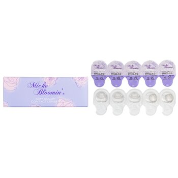 Quarter Veil 1 Day Color Contact Lenses (106 Shell Moon) - 0.00