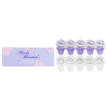 Quarter Veil 1 Day Color Contact Lenses (106 Shell Moon) - - 2.50